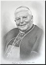 Portraitzeichnung "Kardinal Grillmeier"