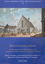 Buch "Robert Grosseteste at Munich"