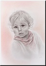 Portraitzeichnung eines Babys